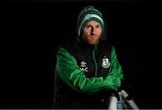 1 April 2021; Chris McCann stands for a portrait during a Shamrock Rovers media conference at Roadstone Group Sports Club in Dublin. Photo by Seb Daly/Sportsfile