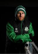 1 April 2021; Chris McCann stands for a portrait during a Shamrock Rovers media conference at Roadstone Group Sports Club in Dublin. Photo by Seb Daly/Sportsfile