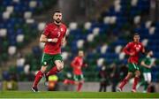 31 March 2021; Andrej Galabinov of Bulgaria during the FIFA World Cup 2022 qualifying group C match between Northern Ireland and Bulgaria at the National Football Stadium in Windsor Park, Belfast.  Photo by David Fitzgerald/Sportsfile