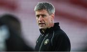 2 April 2021; La Rochelle head coach Ronan O'Gara before the Heineken Champions Cup Round of 16 match between Gloucester and La Rochelle at Kingsholm Stadium in Gloucester, England. Photo by Matt Impey/Sportsfile