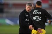 2 April 2021; La Rochelle head coach Ronan O'Gara before the Heineken Champions Cup Round of 16 match between Gloucester and La Rochelle at Kingsholm Stadium in Gloucester, England. Photo by Matt Impey/Sportsfile