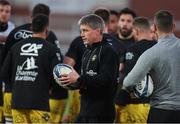 2 April 2021; La Rochelle head coach Ronan O'Gara before the Heineken Champions Cup Round of 16 match between Gloucester and La Rochelle at Kingsholm Stadium in Gloucester, England. Photo by Matt Impey/Sportsfile