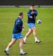 9 April 2021; Rónan Kelleher during the Leinster Rugby captain's run at Sandy Park in Exeter, England. Photo by Ramsey Cardy/Sportsfile