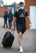 10 April 2021; Alan O'Connor of Ulster arrives before the Heineken Challenge Cup Quarter-Final match between Northampton Saints and Ulster at Franklin's Gardens in Northampton, England. Photo by Matt Impey/Sportsfile