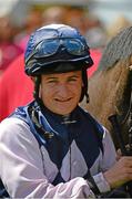 25 May 2013; Jockey Shane Foley after the equisoftlive.com European Breeders Fund Fillies Maiden. Curragh Racecourse, The Curragh, Co. Kildare. Picture credit: Ray McManus / SPORTSFILEPicture credit: Ray McManus / SPORTSFILE