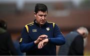 9 May 2021; Antrim manager Darren Gleeson during the Allianz Hurling League Division 1 Group B Round 1 match between Antrim and Clare at Corrigan Park in Belfast, Antrim. Photo by David Fitzgerald/Sportsfile