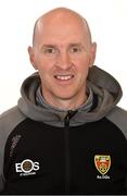 8 May 2021; Manager Paddy Tally during a Down football squad portrait session at Ballymartin GAA in Down. Photo by Piaras Ó Mídheach/Sportsfile