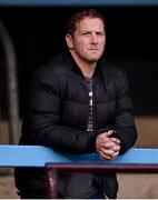 14 May 2021; Former Dundalk manager Vinny Perth in attendance during the SSE Airtricity League Premier Division match between Drogheda United and St Patrick's Athletic at Head in the Game Park in Drogheda, Louth. Photo by Ben McShane/Sportsfile