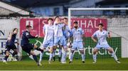 14 May 2021; Chris Forrester of St Patrick's Athletic takes a freekick during the SSE Airtricity League Premier Division match between Drogheda United and St Patrick's Athletic at Head in the Game Park in Drogheda, Louth. Photo by Ben McShane/Sportsfile