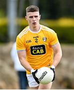 15 May 2021; James McAuley of Antrim during the Allianz Football League Division 4 North Round 1 match between Louth and Antrim at Geraldines Club in Haggardstown, Louth. Photo by Ramsey Cardy/Sportsfile