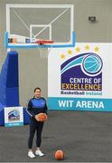 20 May 2021; WIT Waterford Wildcats head coach Jillian Hayes at the Basketball Ireland Centre of Excellence announcement at Waterford IT in Waterford. Photo by Matt Browne/Sportsfile