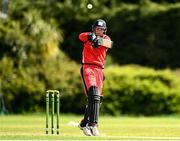22 May 2021; Murray Commins of Munster Reds bats during the Cricket Ireland InterProvincial Cup 2021 match between Munster Reds and Leinster Lightning at Pembroke Cricket Club in Dublin. Photo by Harry Murphy/Sportsfile