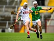 23 May 2021; Shane Barrett of Cork in action against Alan Cox of Westmeath during the Allianz Hurling League Division 1 Group A Round 3 match between Cork and Westmeath at Páirc Ui Chaoimh in Cork. Photo by Eóin Noonan/Sportsfile