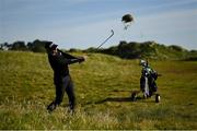 27 May 2021; Daniel Hillier of New Zealand plays from the rough on the 8th hole during day one of the Irish Challenge Golf at Portmarnock Golf Links in Dublin. Photo by Ramsey Cardy/Sportsfile