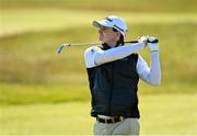 27 May 2021; David Boote of Wales plays a shot from the fairway on the 6th hole during day one of the Irish Challenge Golf at Portmarnock Golf Links in Dublin. Photo by Ramsey Cardy/Sportsfile