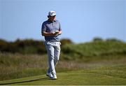 27 May 2021; James Sugrue of Ireland during day one of the Irish Challenge Golf at Portmarnock Golf Links in Dublin. Photo by Ramsey Cardy/Sportsfile