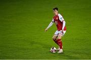 28 May 2021; Alfie Lewis of St Patrick's Athletic during the SSE Airtricity League Premier Division match between St Patrick's Athletic and Dundalk at Richmond Park in Dublin. Photo by Seb Daly/Sportsfile