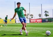 29 May 2021; Andrew Omobamidele during a Republic of Ireland training session at PGA Catalunya Resort in Girona, Spain. Photo by Pedro Salado/Sportsfile