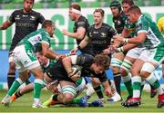 29 May 2021; Cian Prendergast of Connacht is tackled by Federico Ruzza of Benetton during the Guinness PRO14 Rainbow Cup match between Benetton and Connacht at Stadio di Monigo in Treviso, Italy. Photo by Roberto Bregani/Sportsfile