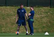 31 May 2021; Manager Stephen Kenny and coach Anthony Barry, right, during a Republic of Ireland training session at PGA Catalunya Resort in Girona, Spain. Photo by Stephen McCarthy/Sportsfile