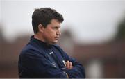 5 June 2021; Antrim manager Darren Gleeson during the Allianz Hurling League Division 1 Group B Round 4 match between Antrim and Wexford at Corrigan Park in Belfast. Photo by David Fitzgerald/Sportsfile