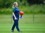 9 June 2021; Republic of Ireland assistant coach Lizzie Kent before the Women's U19 International Friendly between Republic of Ireland and Northern Ireland at AUL Complex in Dublin. Photo by Piaras Ó Mídheach/Sportsfile
