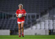 21 May 2021; Orla Finn of Cork prepares to take a free during the Lidl Ladies Football National League Division 1B Round 1 match between Cork and Tipperary at Páirc Uí Chaoimh in Cork. Photo by Piaras Ó Mídheach/Sportsfile