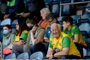 12 June 2021; Donegal supporters during the Allianz Football League Division 1 semi-final match between Donegal and Dublin at Kingspan Breffni Park in Cavan. Photo by Ray McManus/Sportsfile
