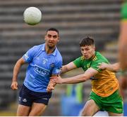 12 June 2021; James McCarthy of Dublin in action against Conor O'Donnell of Donegal during the Allianz Football League Division 1 semi-final match between Donegal and Dublin at Kingspan Breffni Park in Cavan. Photo by Ray McManus/Sportsfile
