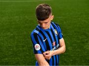 31 May 2021; Kian Hogan of Athlone Town at the EA Sports Underage League Launch at the FAI National Training Centre in Abbotstown, Dublin. Photo by Harry Murphy/Sportsfile