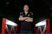 15 July 2013; Mayo manager James Horan during a press event ahead of their Connacht GAA Football Senior Championship Final against London on Sunday. Mayo Football Press Event, Breaffy House Hotel, Breaffy, Co. Mayo. Picture credit: Diarmuid Greene / SPORTSFILE