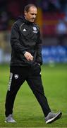 25 June 2021; Cork City manager Colin Healy after his side's defeat in the SSE Airtricity League First Division match between Shelbourne and Cork City at Tolka Park in Dublin. Photo by Piaras Ó Mídheach/Sportsfile