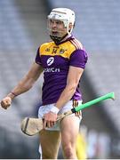 3 July 2021; Rory O'Connor of Wexford celebrates scoring a point, from near the Cusack Stand sideline, during the Leinster GAA Hurling Senior Championship Semi-Final match between Kilkenny and Wexford at Croke Park in Dublin. Photo by Piaras Ó Mídheach/Sportsfile