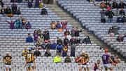 3 July 2021; Supporters during the Leinster GAA Hurling Senior Championship Semi-Final match between Kilkenny and Wexford at Croke Park in Dublin. Photo by Piaras Ó Mídheach/Sportsfile