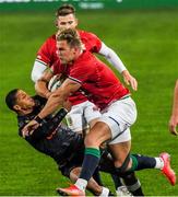 7 July 2021; Duhan van der Merwe of British and Irish Lions during the 2021 British and Irish Lions tour match between Cell C Sharks and The British and Irish Lions at Emirates Airline Park in Johannesburg, South Africa. Photo by Sydney Seshibedi/Sportsfile