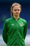 6 July 2021; Aoibhe Fleming of Republic of Ireland during the Women's U16 International Friendly match between Republic of Ireland and England at RSC in Waterford. Photo by Harry Murphy/Sportsfile