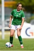 6 July 2021; Heidi O'Sullivan of Republic of Ireland during the Women's U16 International Friendly match between Republic of Ireland and England at RSC in Waterford. Photo by Harry Murphy/Sportsfile