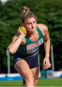 8 July 2021; Kate O'Connor of Ireland competing in the Women's Heptathlon Shot Put during day one of the European Athletics U23 Championships at the Kadriorg Stadium in Tallinn, Estonia. Photo by Marko Mumm/Sportsfile