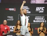 9 July 2021; Conor McGregor during weigh-ins for UFC 264 at the T-Mobile Arena in Las Vegas, Nevada, USA. Photo by Thomas King/Sportsfile