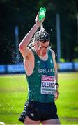 17 July 2021; Matthew Glennon of Ireland competing in the Men’s 10k Walk Final during day three of the European Athletics U20 Championships at the Kadriorg Stadium in Tallinn, Estonia. Photo by Marko Mumm/Sportsfile