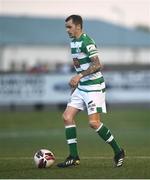 24 May 2021; Sean Kavanagh of Shamrock Rovers during the SSE Airtricity League Premier Division match between Derry City and St Patrick's Athletic at Ryan McBride Brandywell Stadium in Derry. Photo by David Fitzgerald/Sportsfile