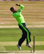 24 July 2021; Ben White of Ireland during the Men's T20 International match between Ireland and South Africa at Stormont in Belfast. Photo by David Fitzgerald/Sportsfile