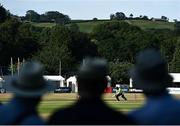 24 July 2021; Lorcan Tucker of Ireland during the Men's T20 International match between Ireland and South Africa at Stormont in Belfast. Photo by David Fitzgerald/Sportsfile