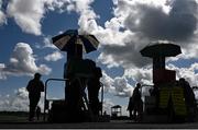 28 July 2021; Bookies stands are seen prior to racing on day three of the Galway Races Summer Festival at Ballybrit Racecourse in Galway. Photo by David Fitzgerald/Sportsfile