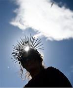 28 July 2021; Racegoers Ailbhe Duhan from Sarsfields, Galway on day three of the Galway Races Summer Festival at Ballybrit Racecourse in Galway. Photo by David Fitzgerald/Sportsfile