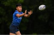 30 July 2021; Nathan Reese Ocampo in action during the Bank of Ireland Leinster Rugby School of Excellence at The King's Hospital School in Dublin. Photo by Matt Browne/Sportsfile