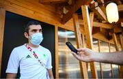 6 August 2021; Team Ireland boxing high performance director Bernard Dunne during a media conference in the Olympic Village during the 2020 Tokyo Summer Olympic Games in Tokyo, Japan. Photo by Stephen McCarthy/Sportsfile