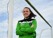 12 August 2021; Áine O’Gorman during a Peamount United media day at the FAI National Training Centre in Abbotstown, Dublin. Photo by Seb Daly/Sportsfile