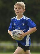 12 August 2021; Stefan Liuzzi, age 10, in action during the Bank of Ireland Leinster Rugby Summer Camp at Newbridge RFC in Newbridge, Kildare. Photo by Matt Browne/Sportsfile
