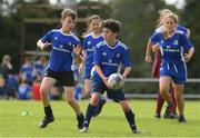 12 August 2021; Michael Scully, age 10, in action during the Bank of Ireland Leinster Rugby Summer Camp at Newbridge RFC in Newbridge, Kildare. Photo by Matt Browne/Sportsfile